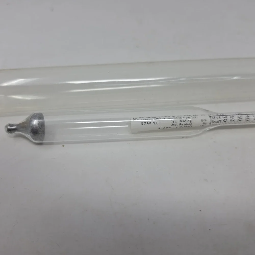 HYDROMETER BRIX SCALE % SUGAR 0 to 35 degrees WORT